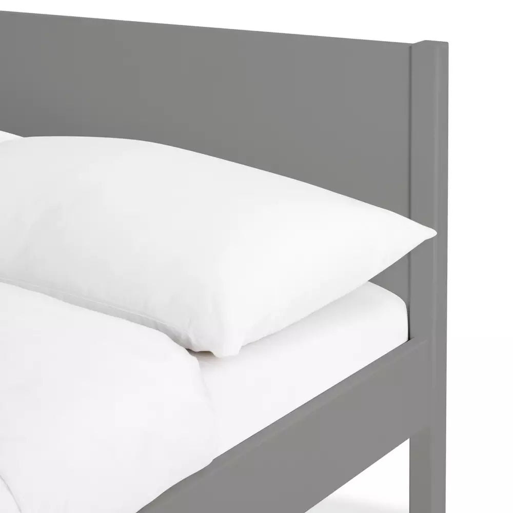 Argos Home Jenson Small Double Wooden Bed Frame - Grey