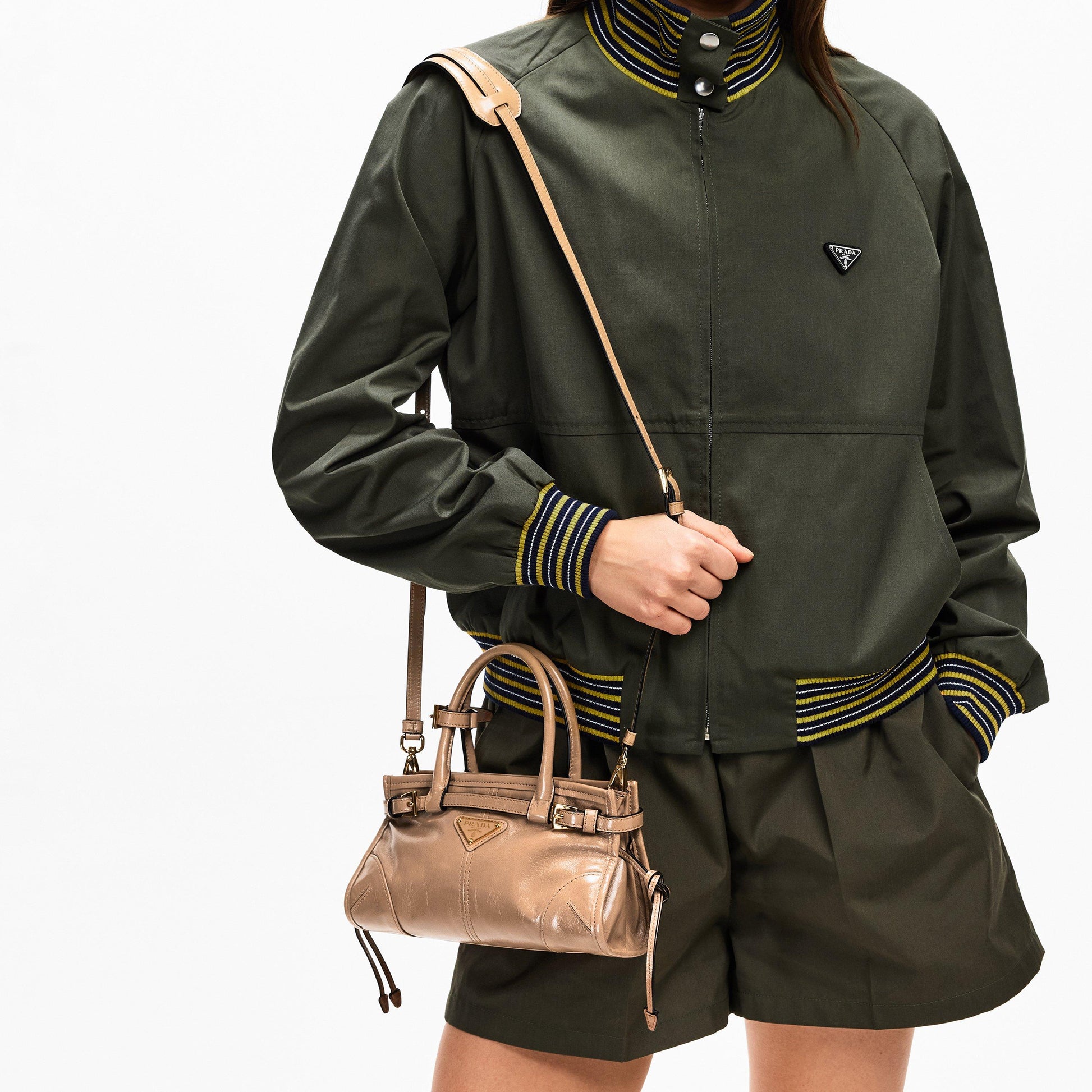 Prada Women's Small Bonnie Top Handle Bag