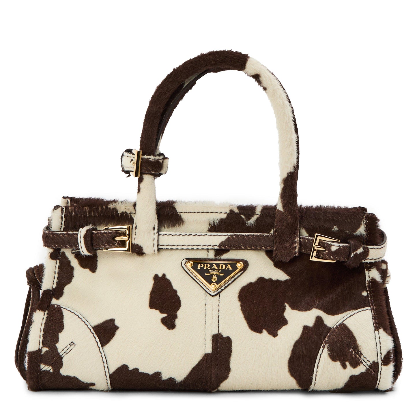 Prada Bonnie mini printed leather handbag