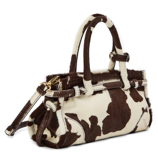 Prada Bonnie mini printed leather handbag