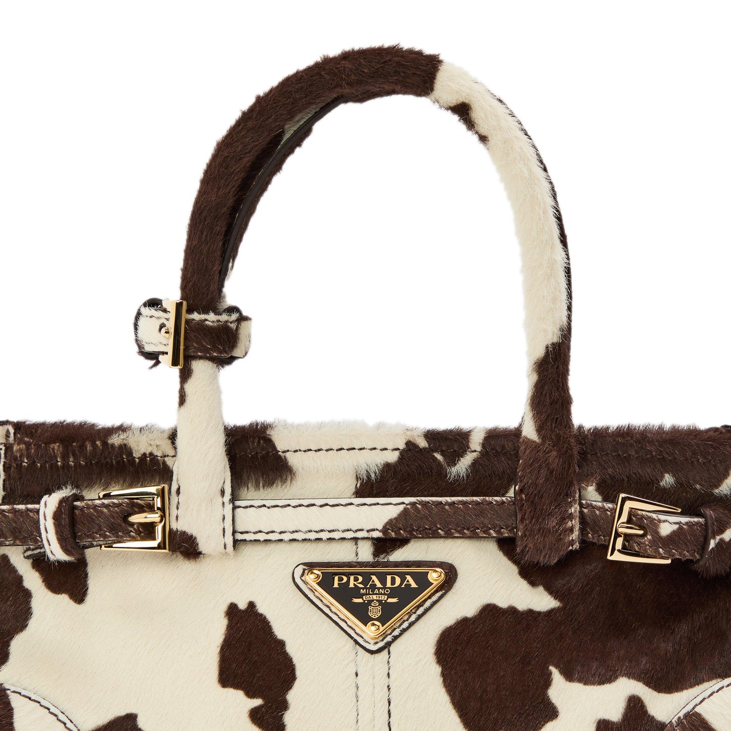 Prada Bonnie mini printed leather handbag