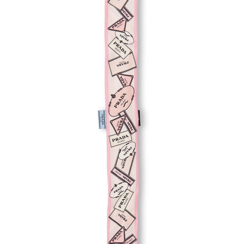 Prada Women's Twill Silk Scarf