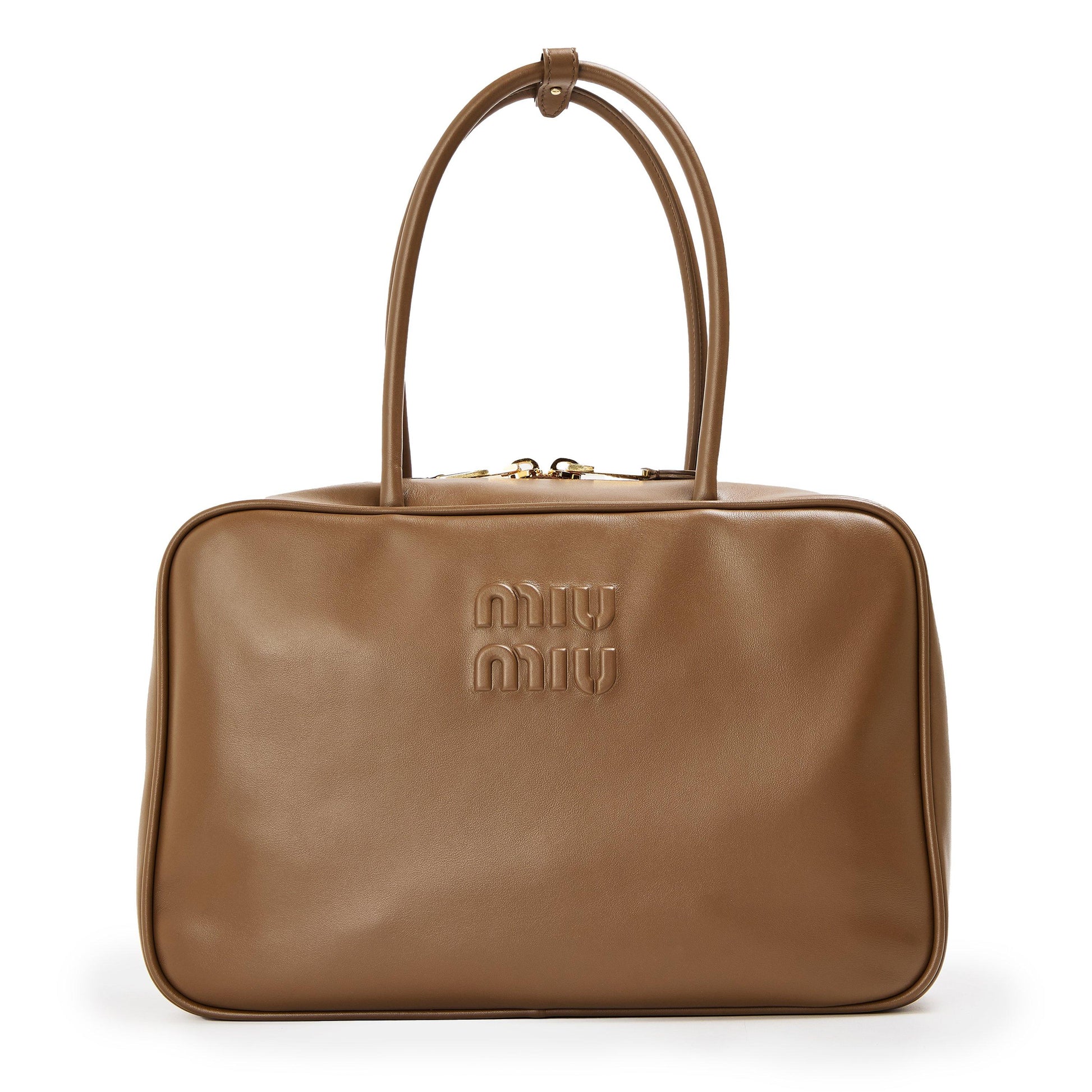 Miu Miu Women's Leather Beau Top Handle Bag