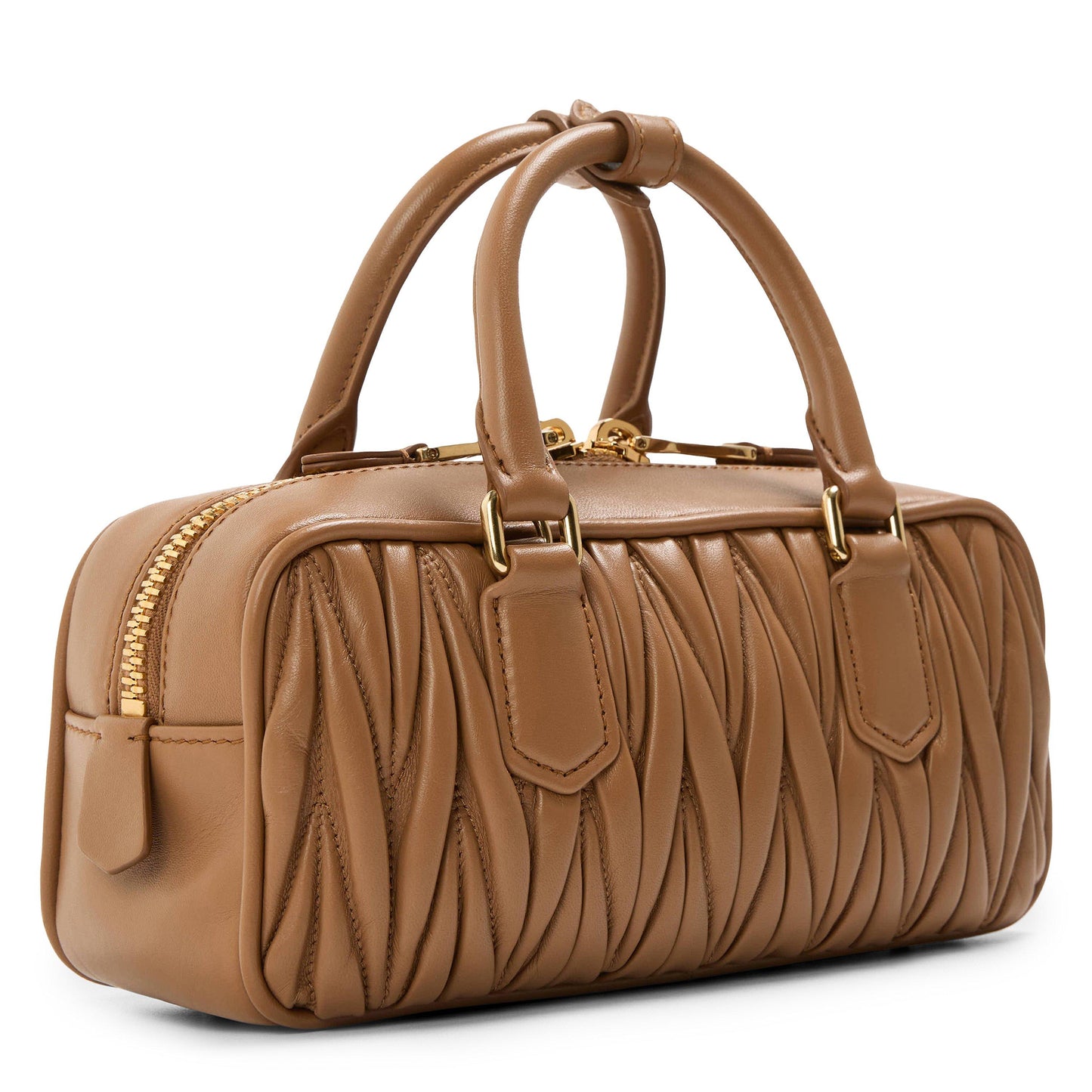 Miu Miu Women's Arcadie Leather Top Handle Bag