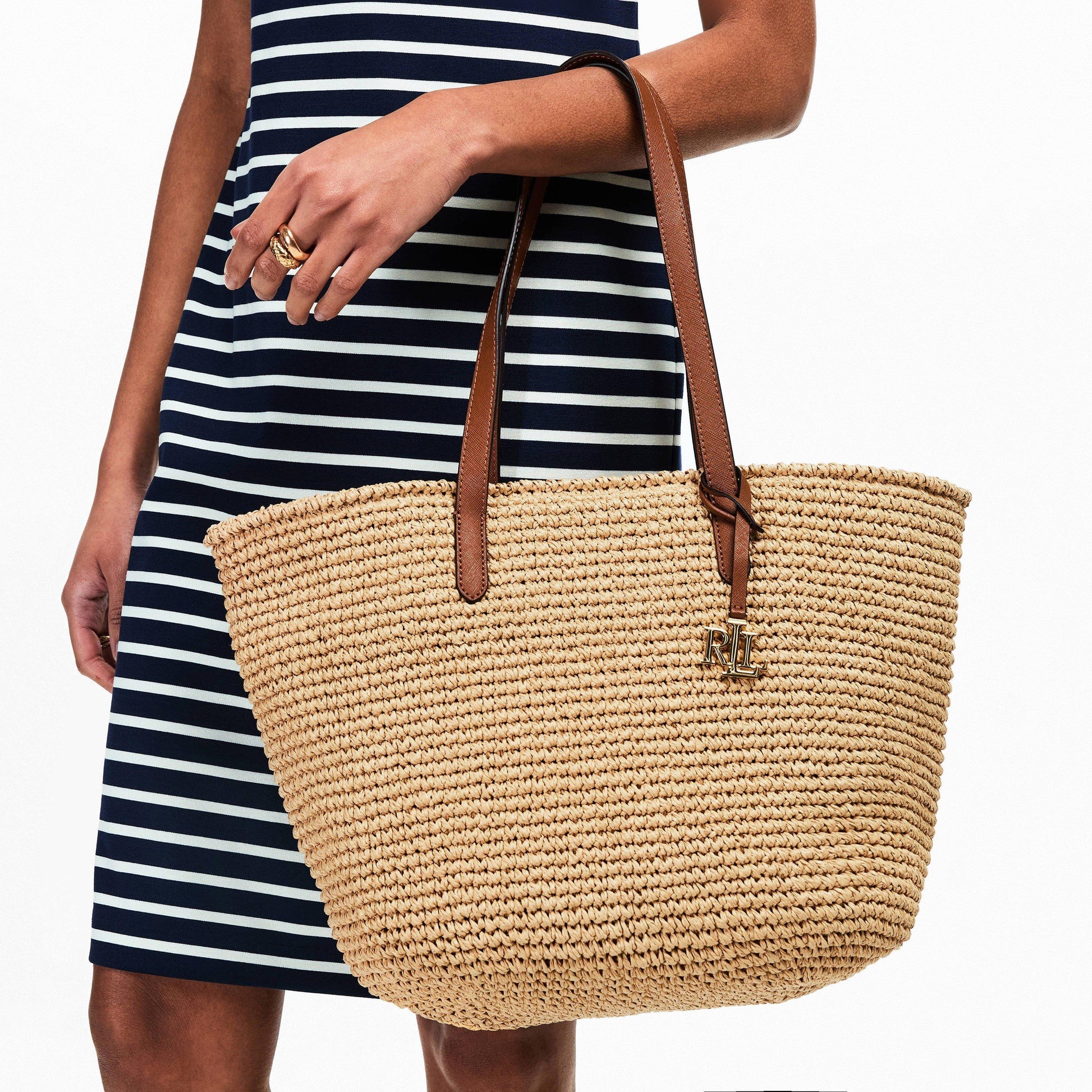 Lauren by Ralph Lauren Women's Straw Bag