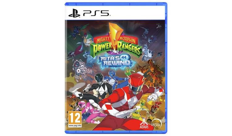 Mighty Morphin Power Rangers Rita's Rewind PS5 Game