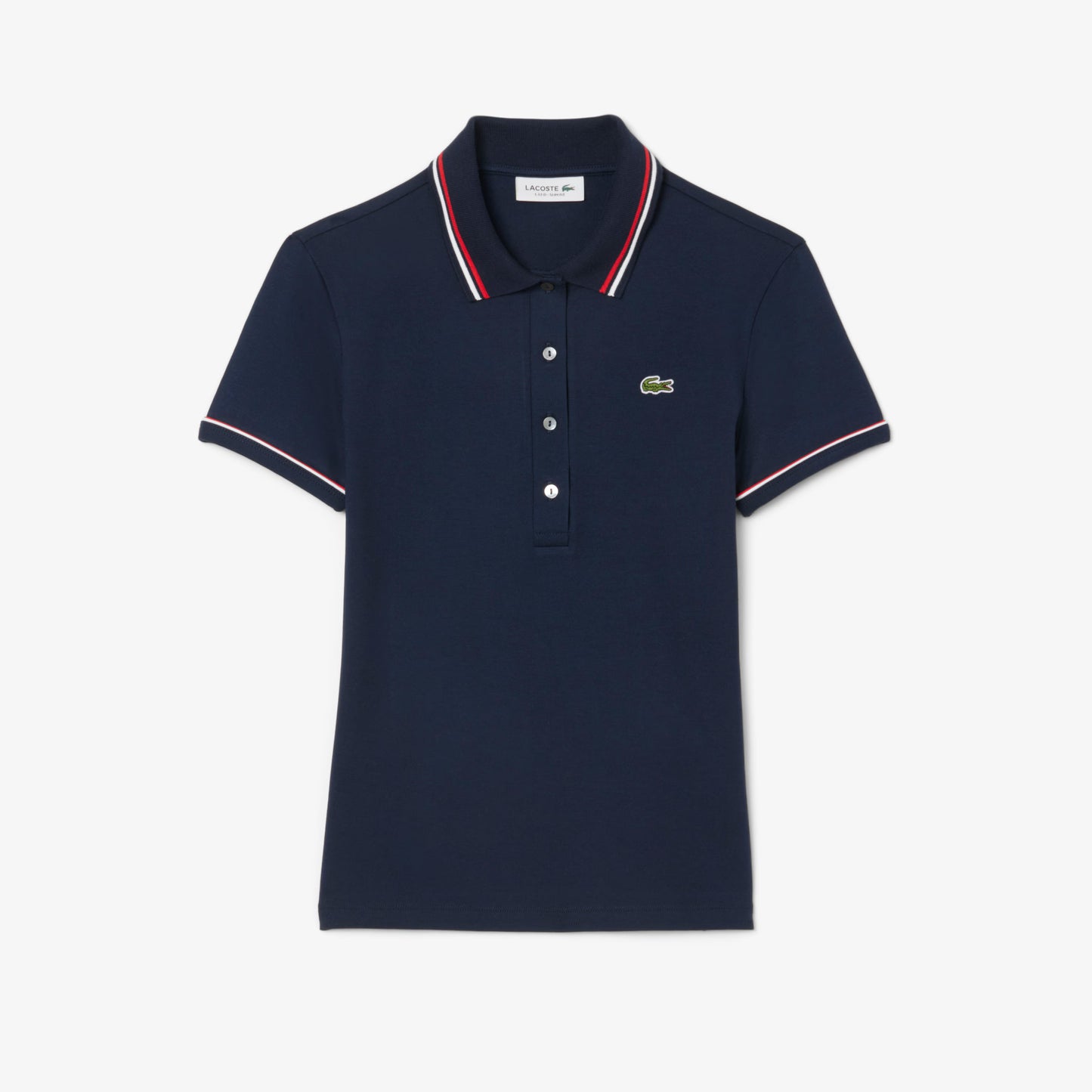 L.12.D Slim Fit Trim Detail Polo Shirt