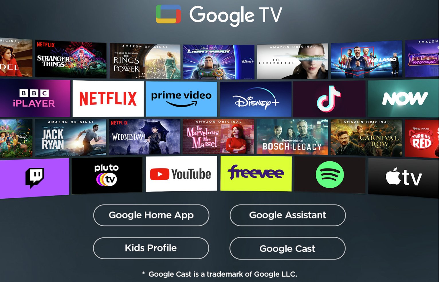 TCL 55 Inch 55V6C-UK Smart 4K UHD HDR LED TV