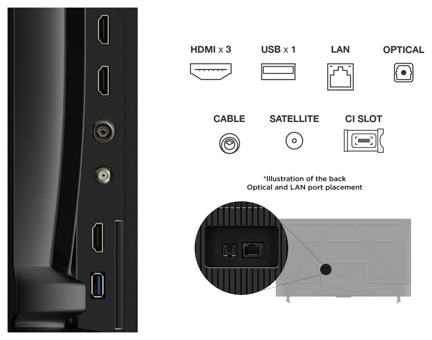 TCL 55 Inch 55V6C-UK Smart 4K UHD HDR LED TV