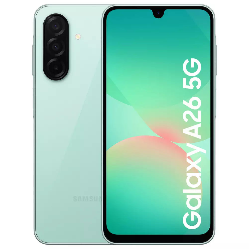SIM Free Samsung Galaxy A26 5G 256GB AI Mobile Phone - Mint