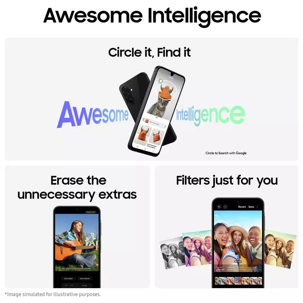 SIM Free Samsung Galaxy A26 5G 256GB AI Mobile Phone - Mint