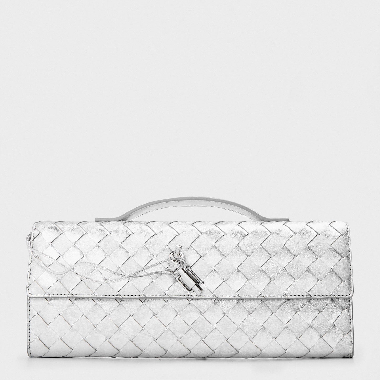 Bottega Veneta Womens Andiamo Clutch