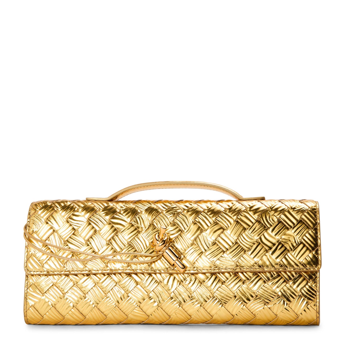Bottega Veneta BV Andiamo Mtl Cltch Ld61