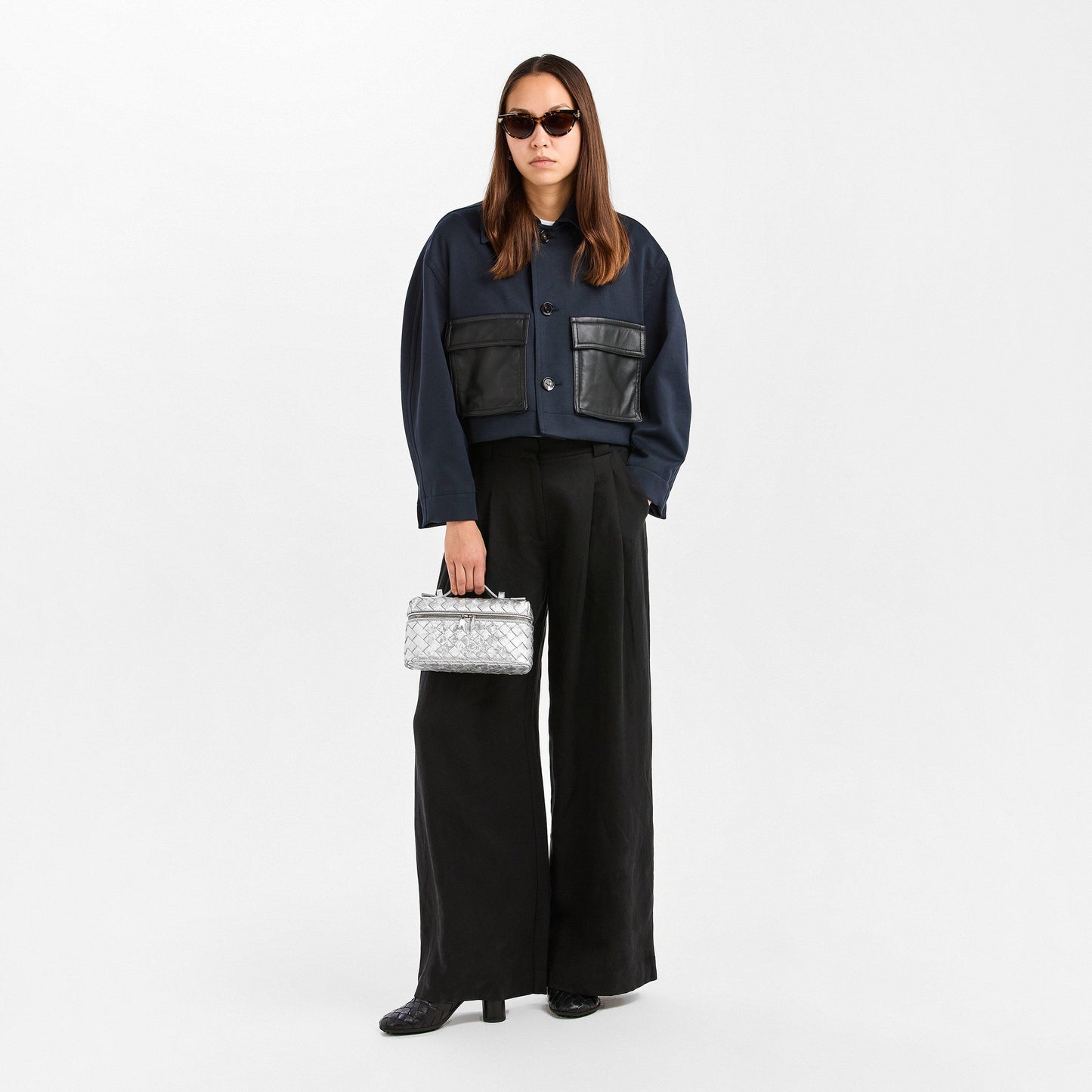 Bottega Veneta Women's BV Mtl Bang Top Handle Bag