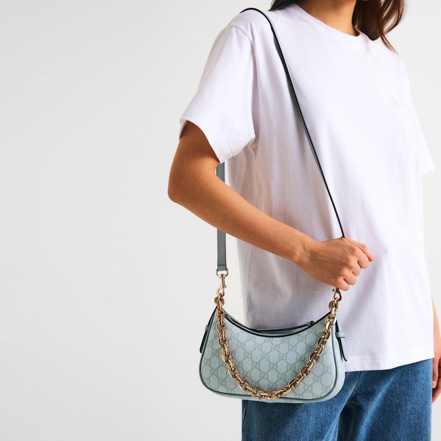Gucci Gucci Emblem Shoulder Bag