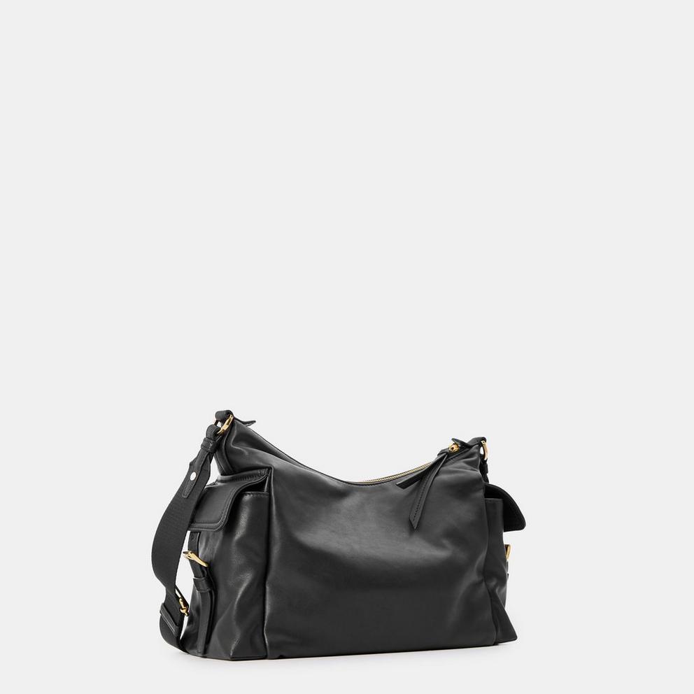 Prada Women's Leather Pocket Shoulder Bag