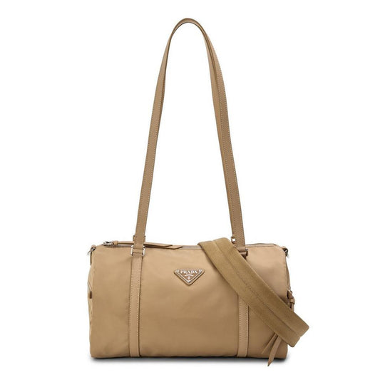 Prada Large Re-Nylon and Saffiano leather duffle