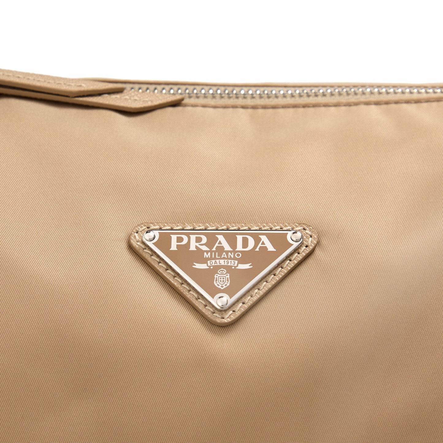 Prada Large Re-Nylon and Saffiano leather duffle