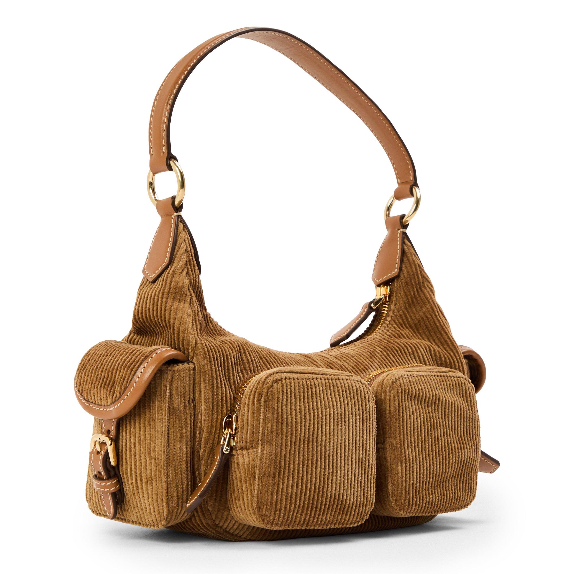 Miu Miu Womens Pocket Shoulder Bag