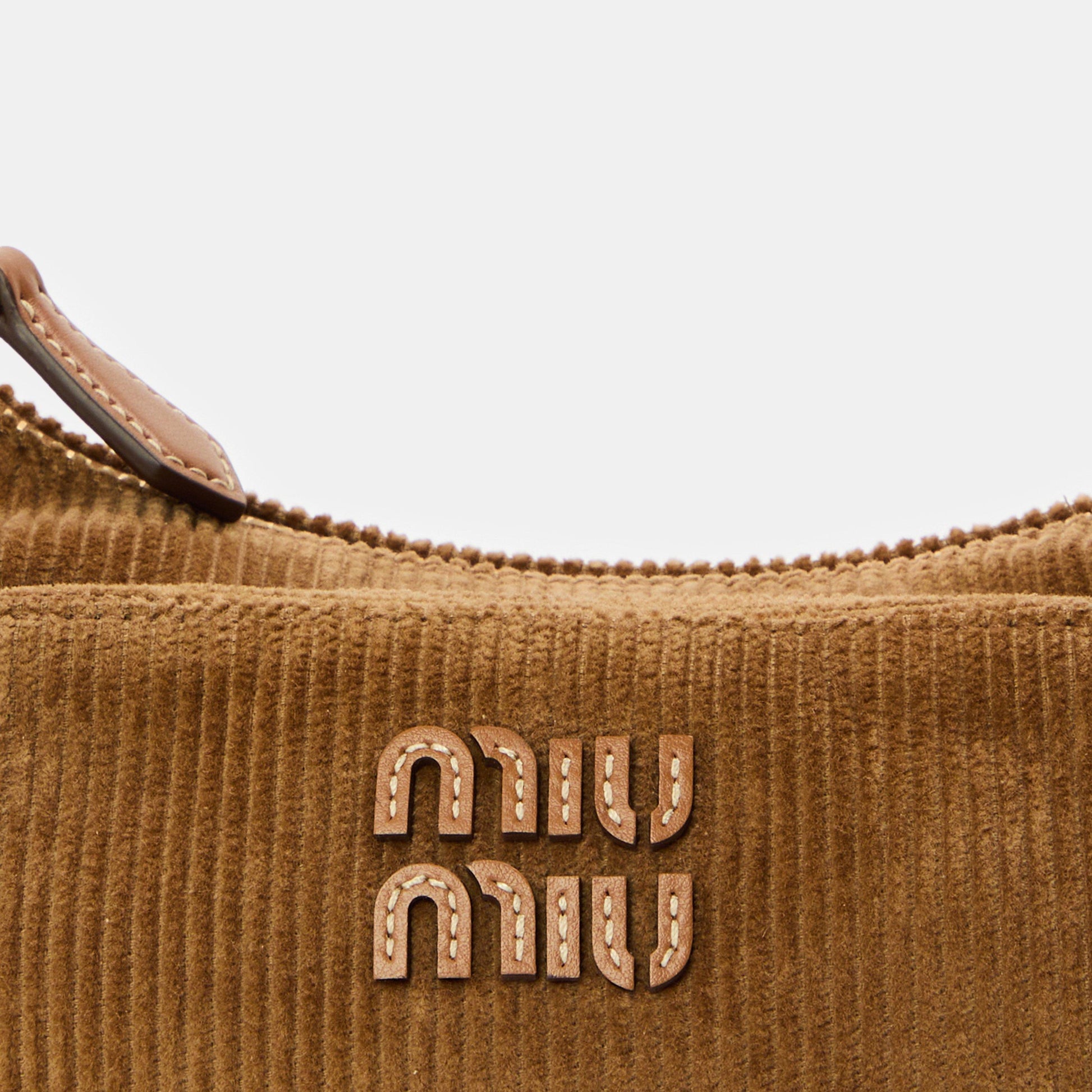 Miu Miu Womens Pocket Shoulder Bag