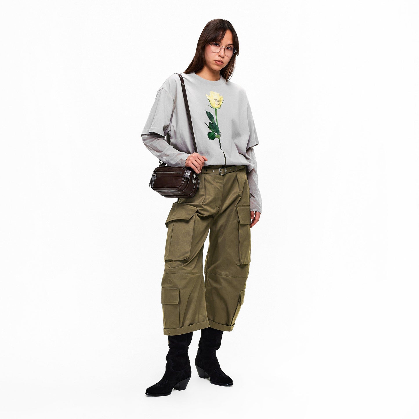 Acne Studios Womens Camero Kit Shoulder Bag