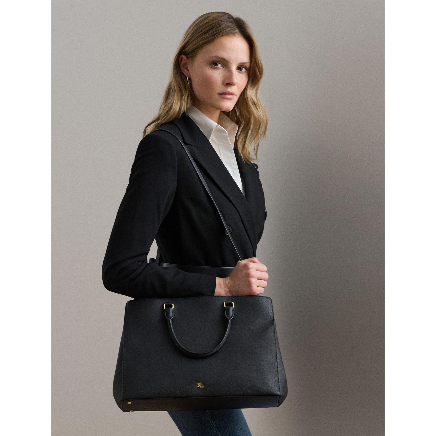 Lauren by Ralph Lauren Women's Hannah Satchel Bag