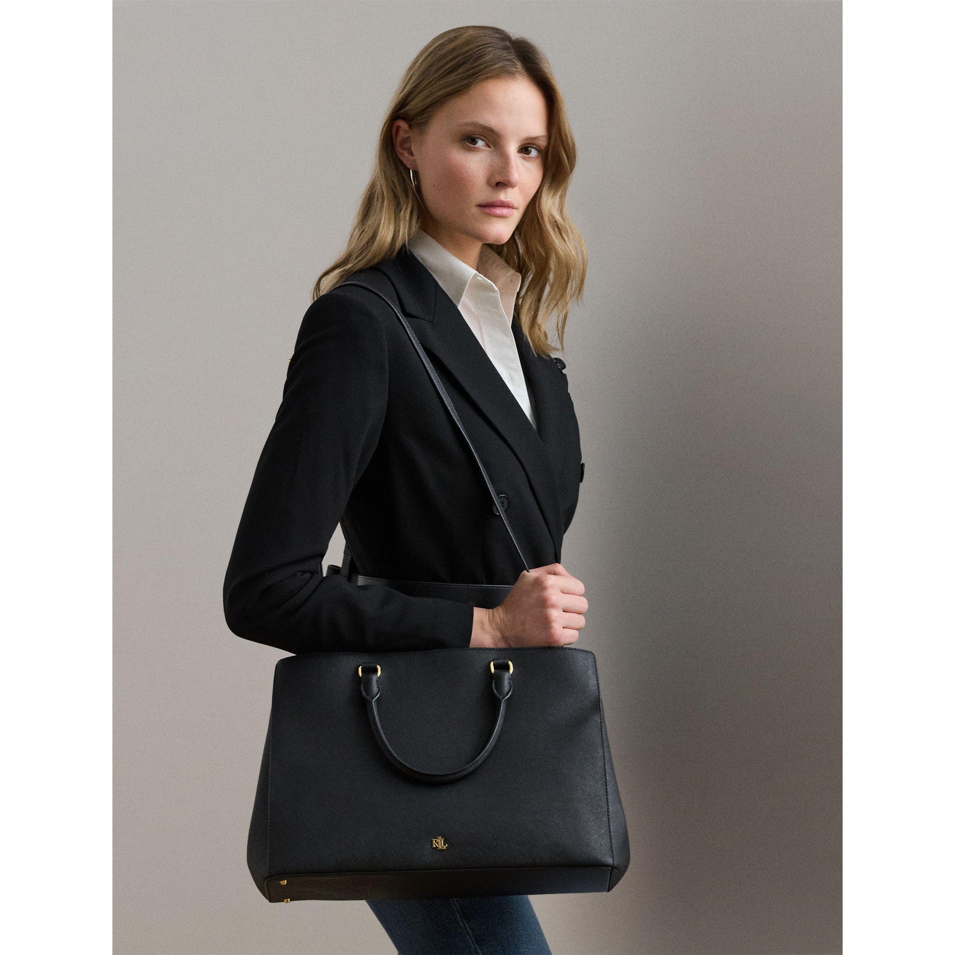 Lauren by Ralph Lauren Women's Hannah Satchel Bag
