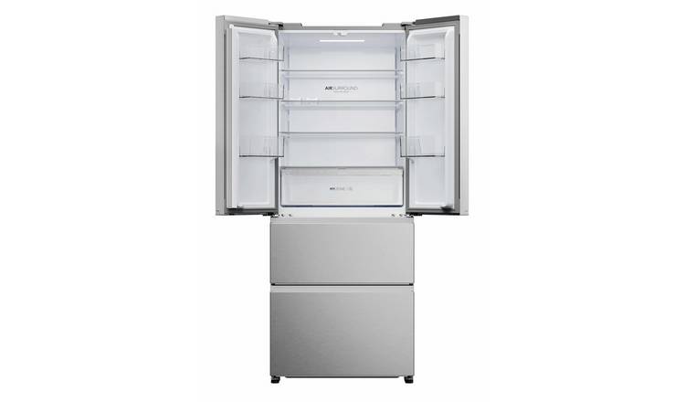 Haier HFR3718ENMM Fridge Freezer - Inox