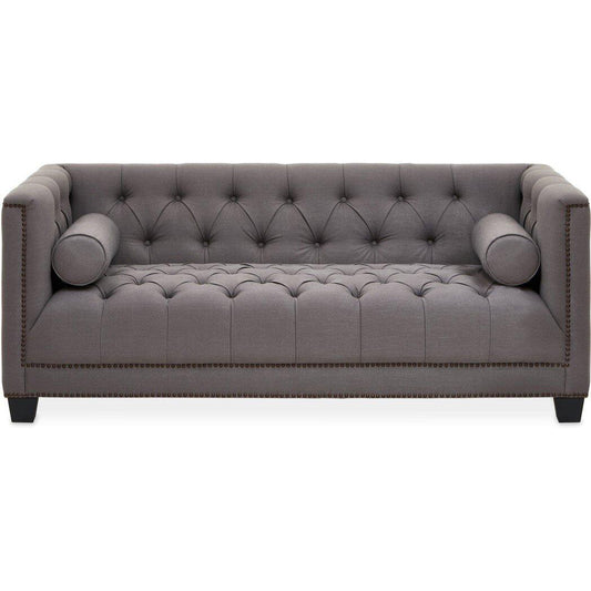 Surina 2 Seat Grey Fabric Sofa