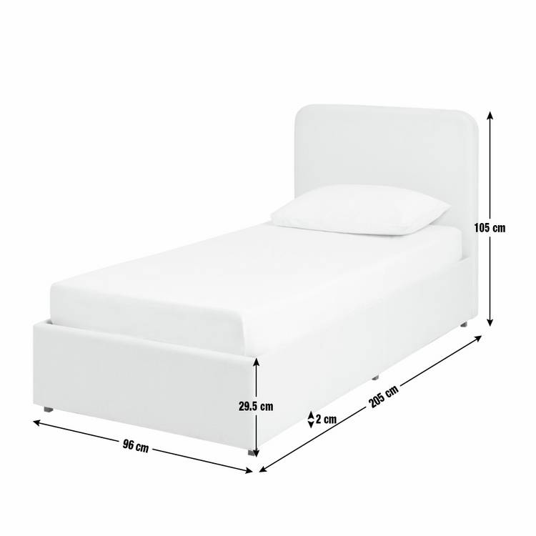 Habitat Chadwell Single Storage Bed Frame- Grey