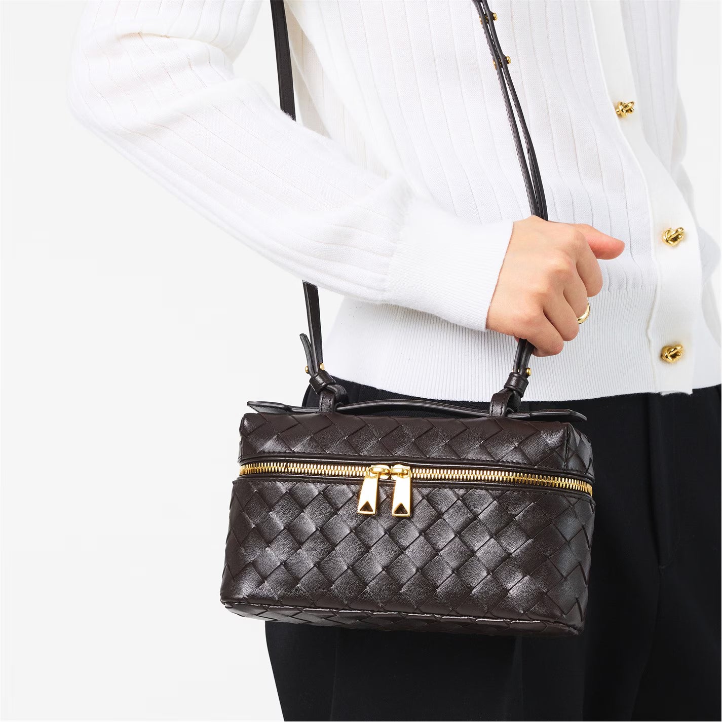 Classic Bang Bang Leather Top Handle Bag