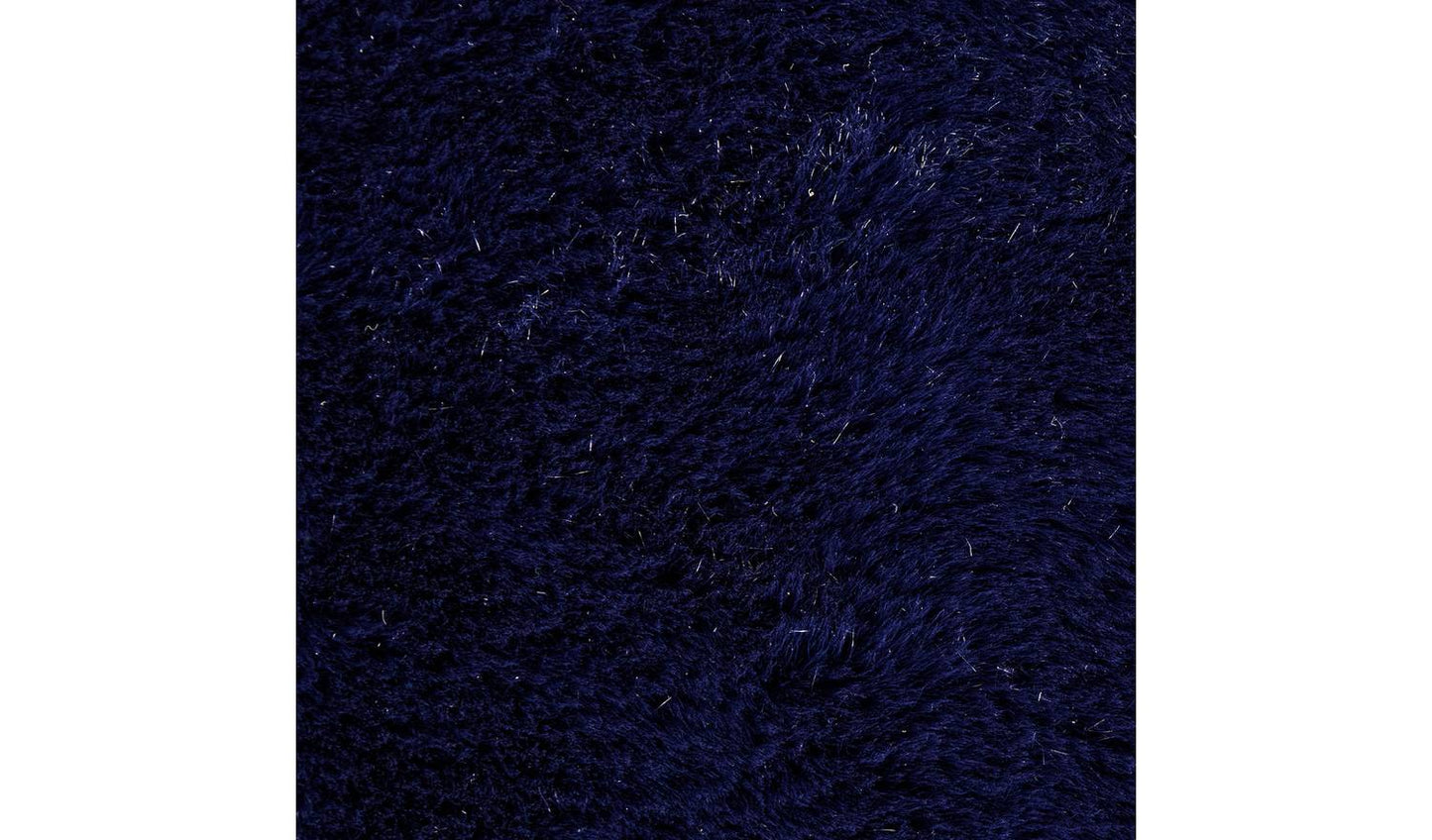 Habitat Cosy Soft Navy Short Pile Rug - 150x80cm