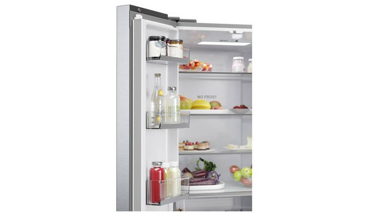 Haier HFR5719ENMG American Fridge Freezer - Silver