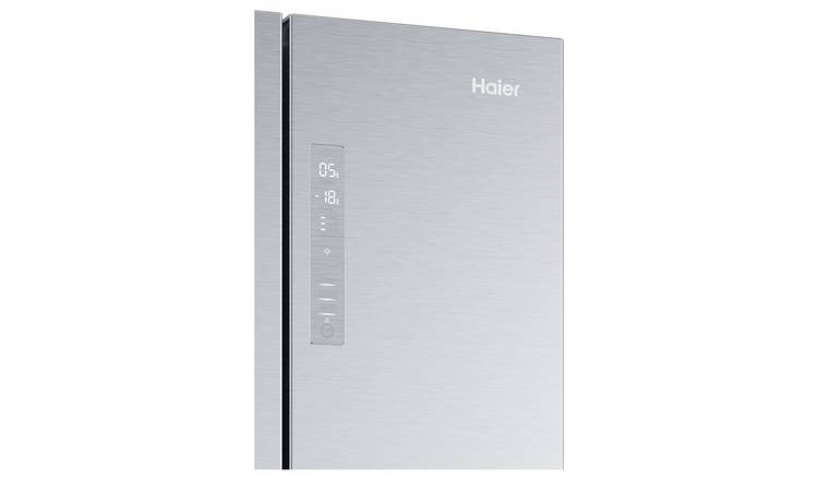 Haier HFR5719ENMG American Fridge Freezer - Silver