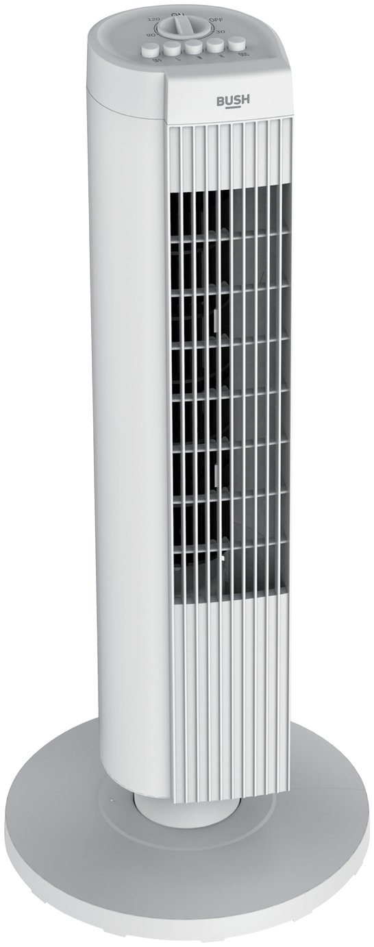 Bush White Tower Fan