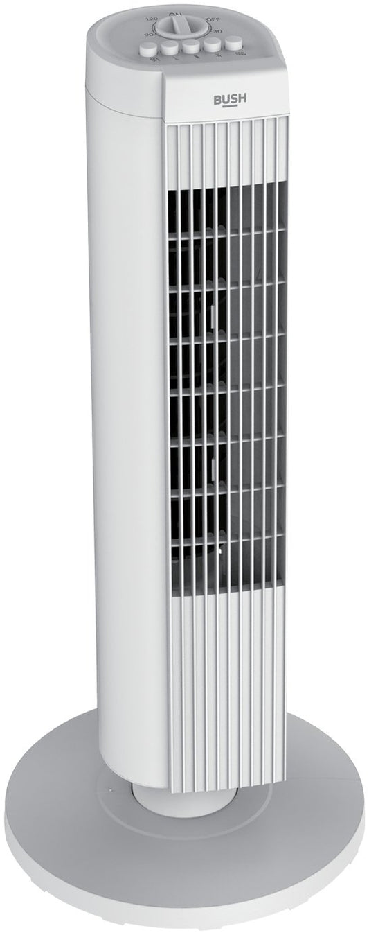 Bush White Tower Fan