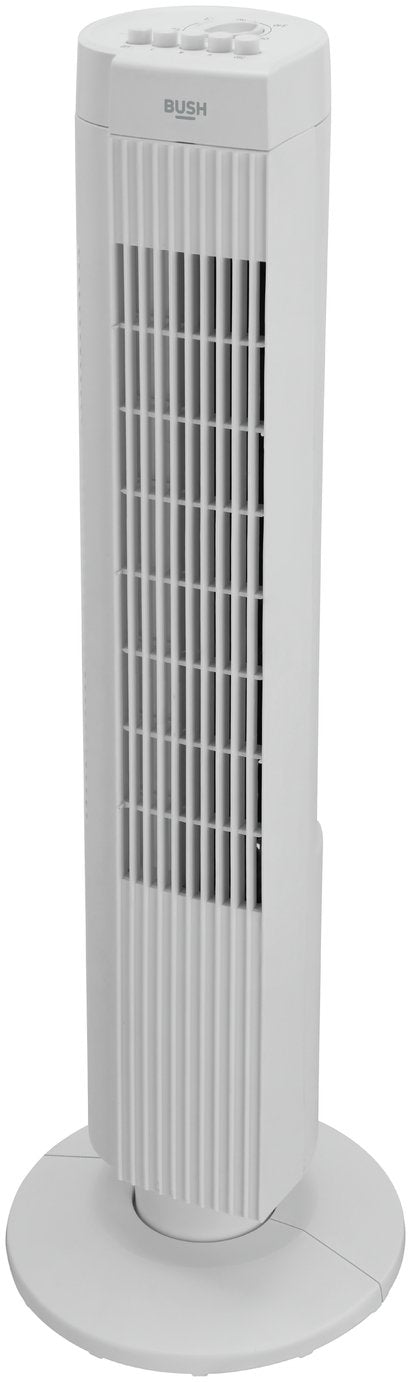 Bush White Tower Fan