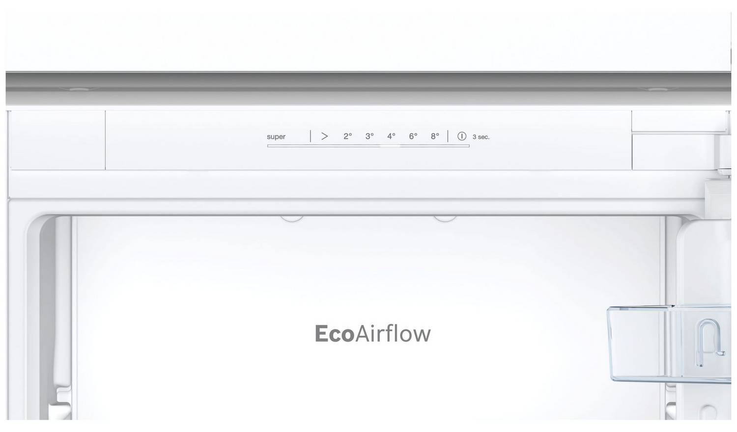 Bosch KIN86NSE0G Integrated Fridge Freezer - White
