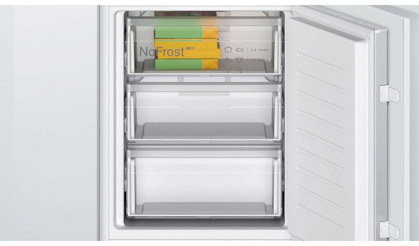 Bosch KIN86NSE0G Integrated Fridge Freezer - White