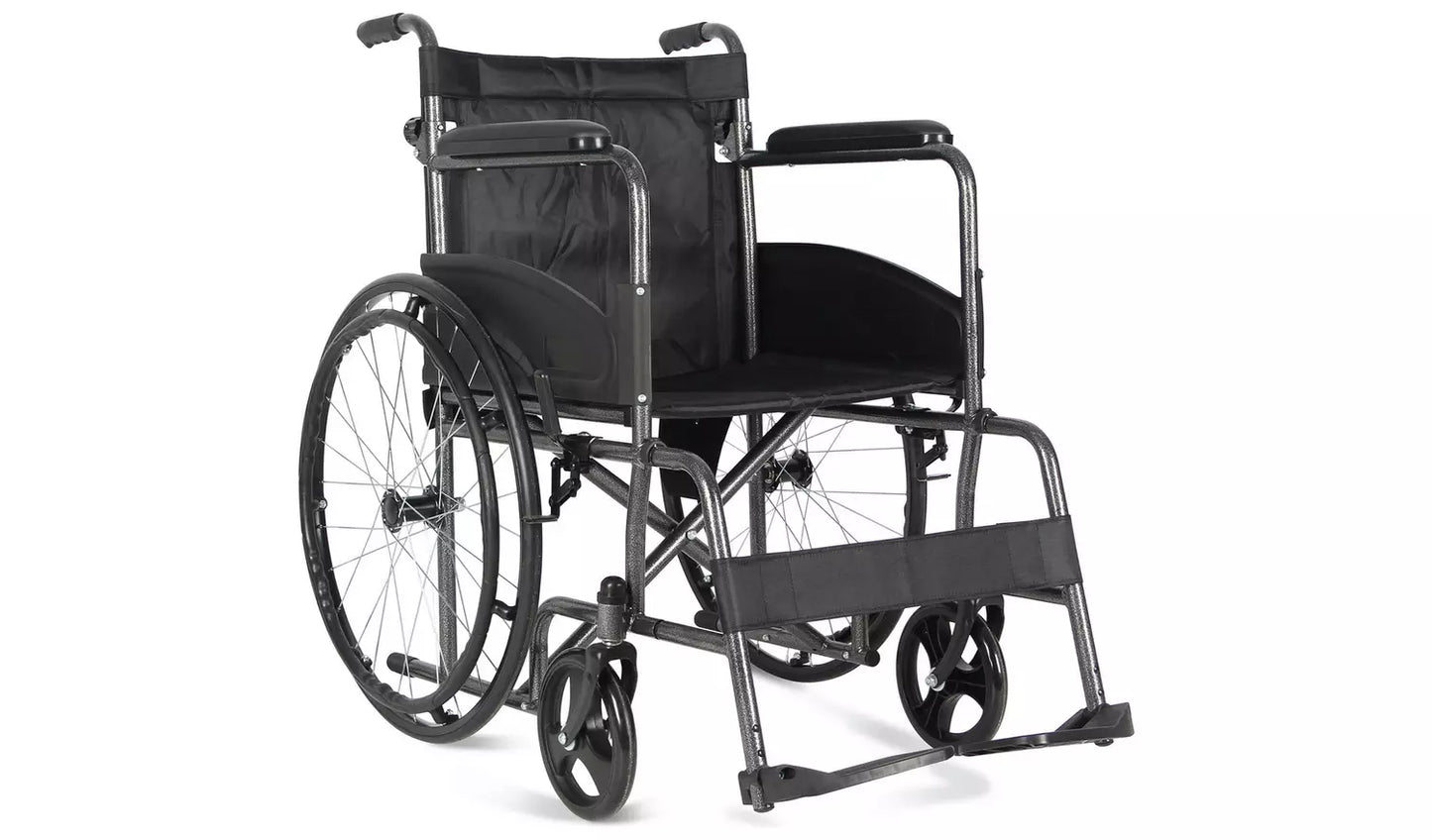Aidapt Self Propelled Steel Wheelchair
