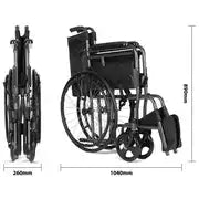 Aidapt Self Propelled Steel Wheelchair