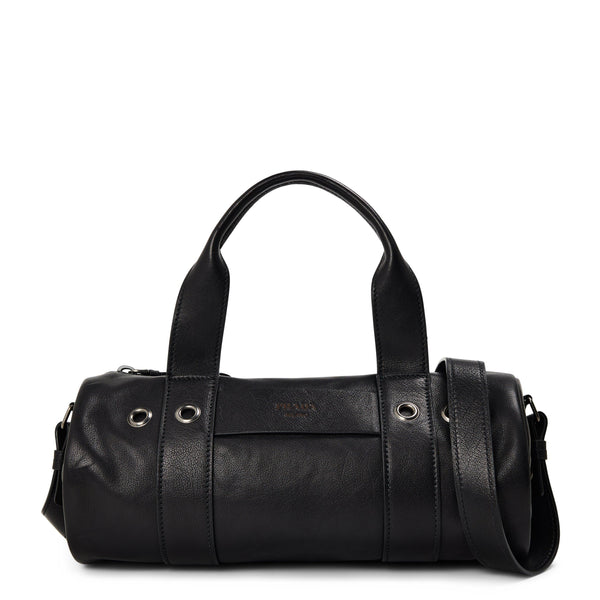 Prada Prada Route Large Leather Top Handle Bag