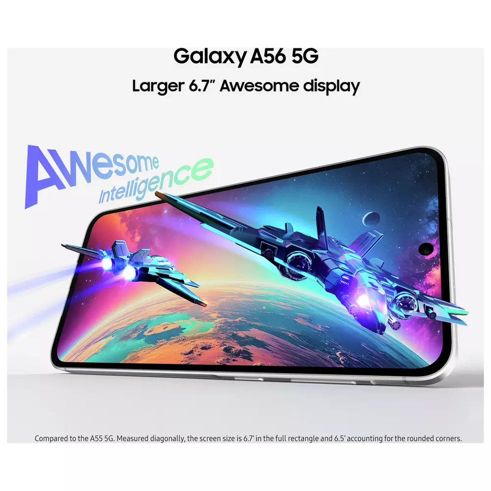SIM Free Samsung Galaxy A56 5G 256GB AI Phone - Graphite