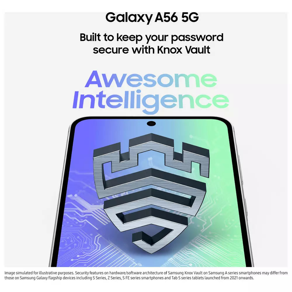 SIM Free Samsung Galaxy A56 5G 256GB AI Phone - Graphite