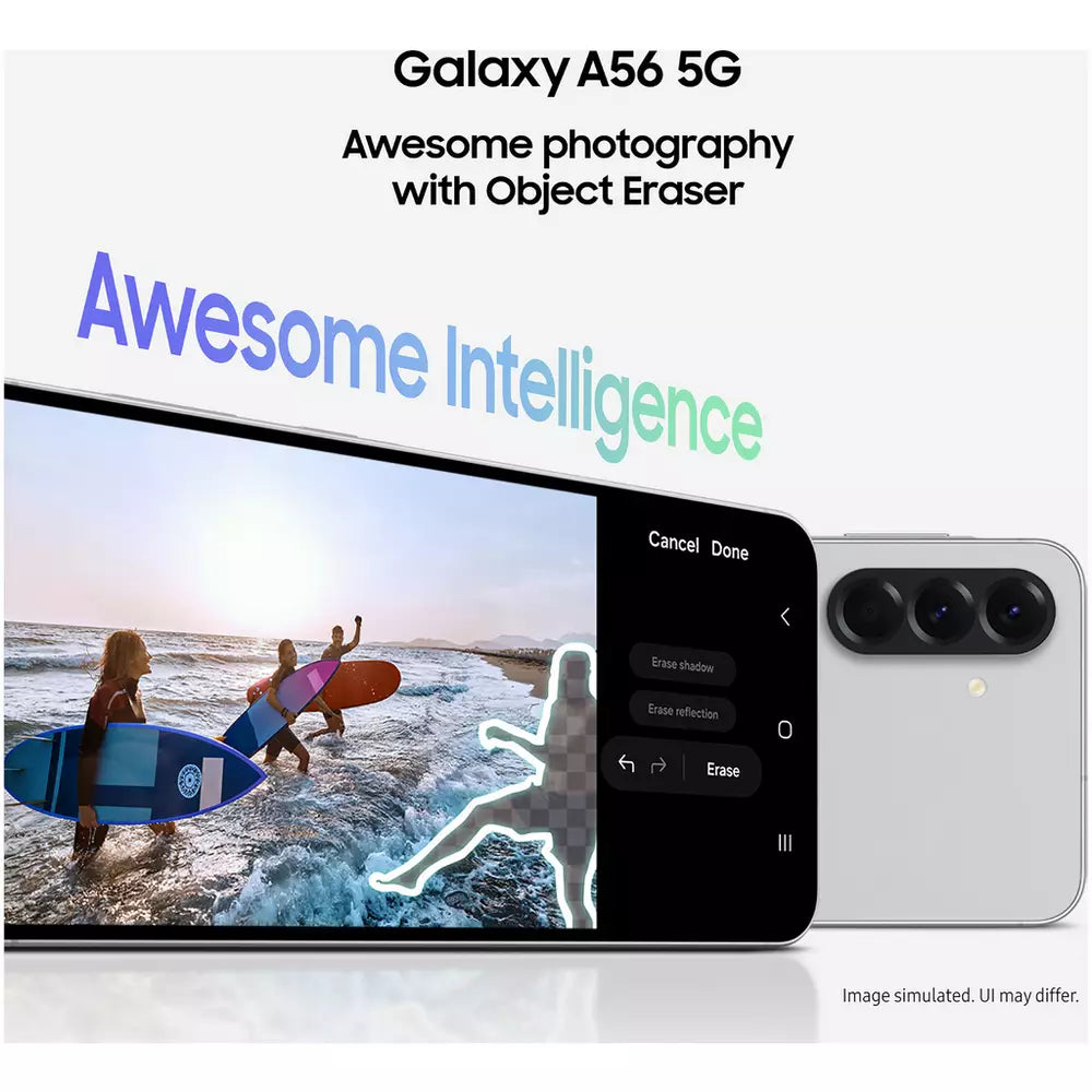 SIM Free Samsung Galaxy A56 5G 256GB AI Phone - Graphite