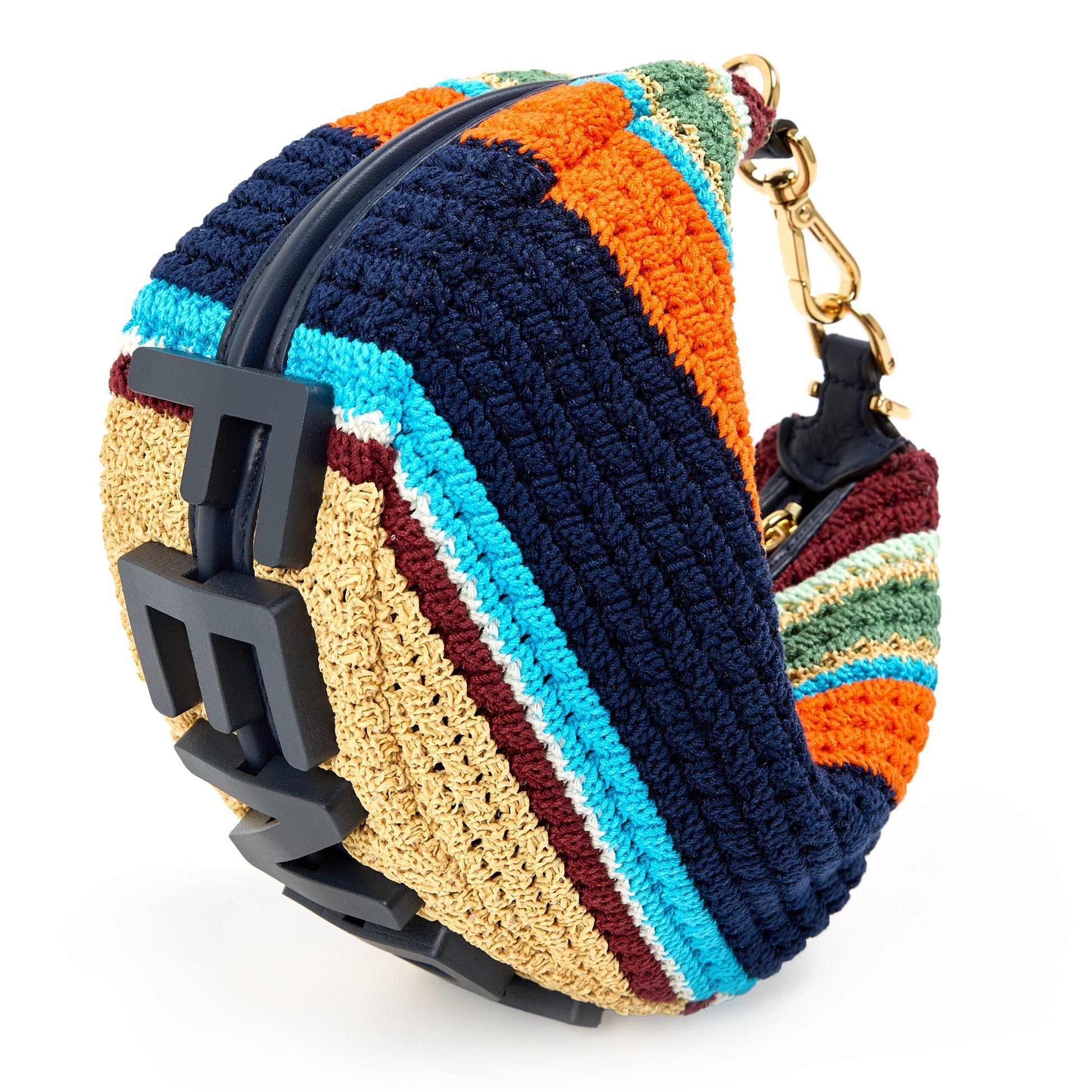Fendi Women's Crochet Hobo Bag