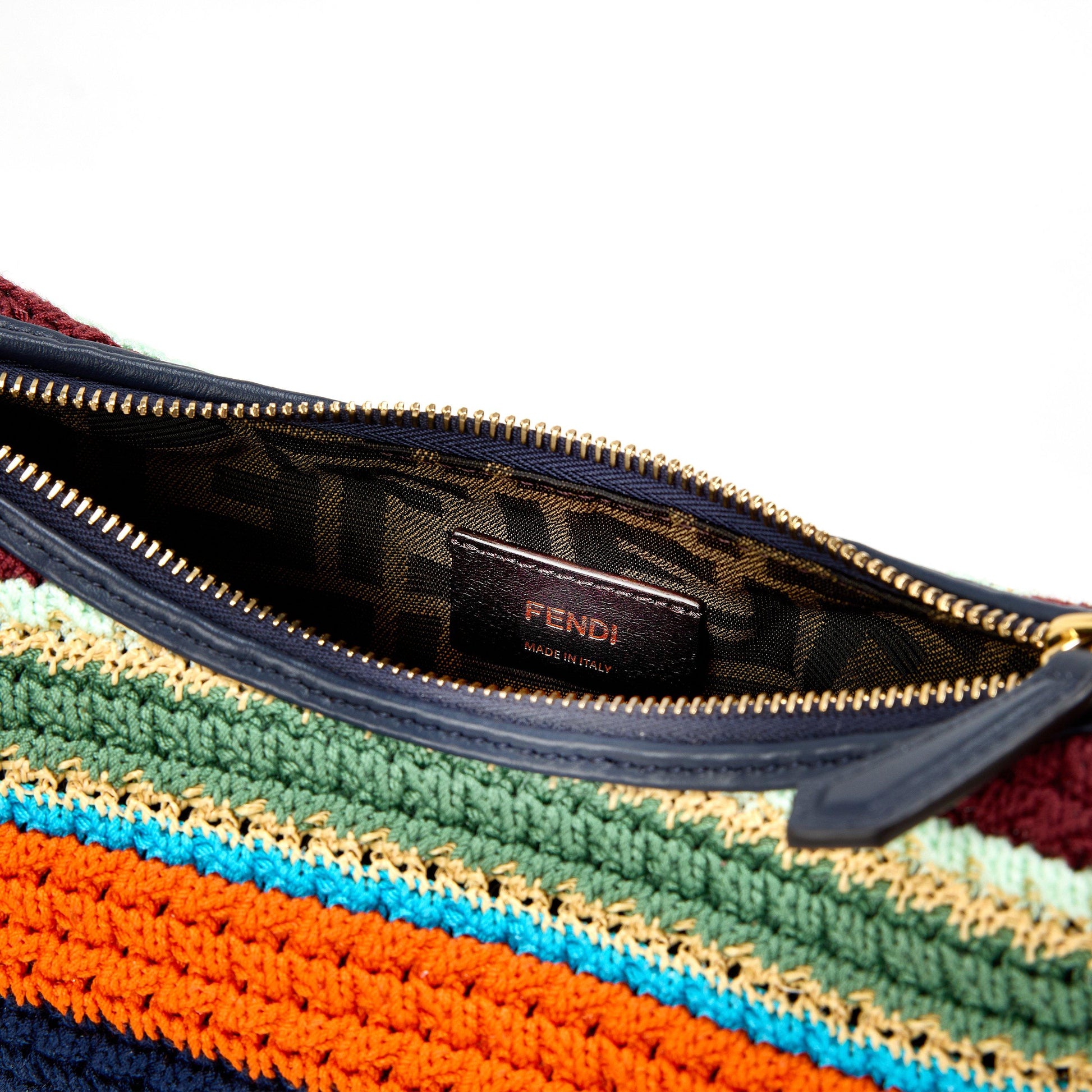 Fendi Women's Crochet Hobo Bag