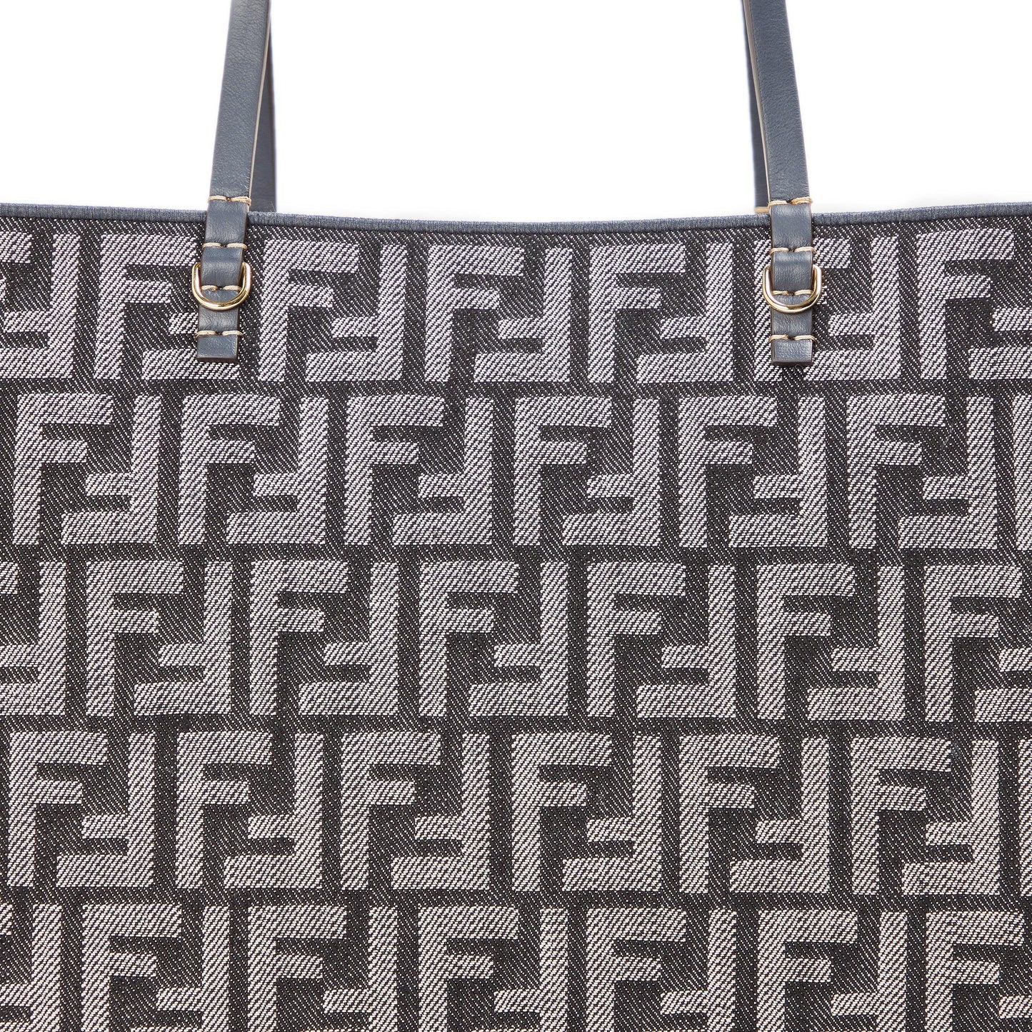 Fendi Women's Woven Shopper Tote Bag