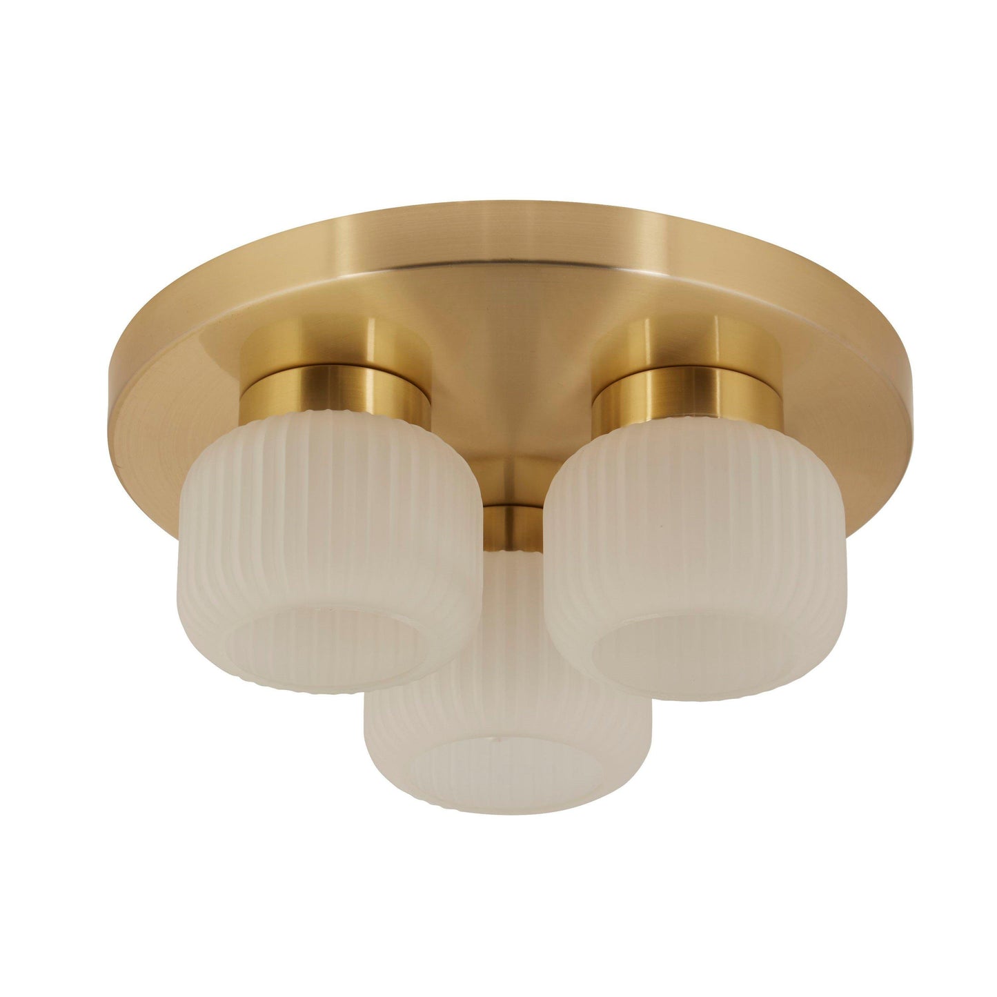 Frosted Glass 3 Light Pendant