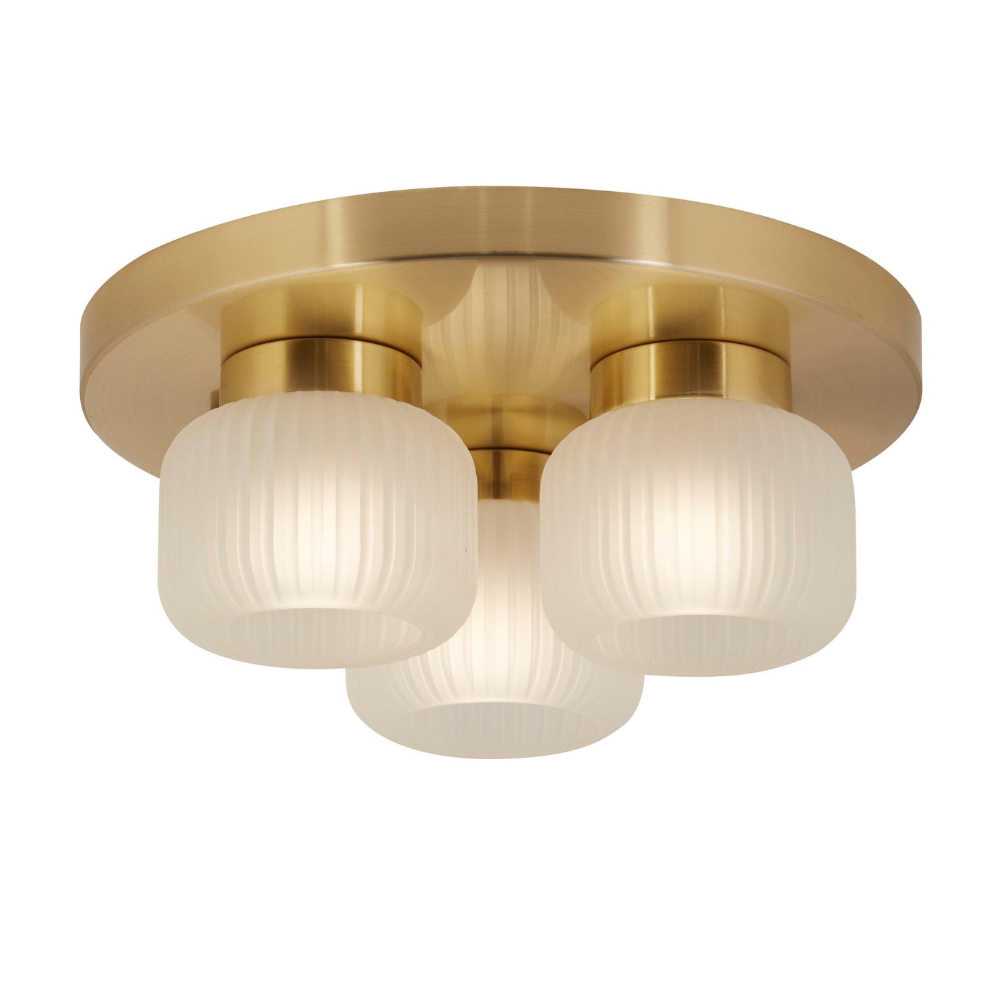 Frosted Glass 3 Light Pendant
